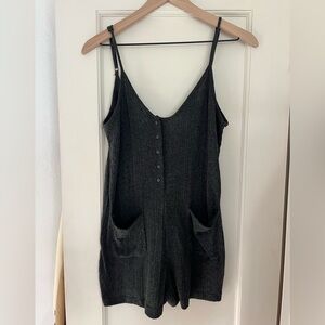 Urban Outfitters - Grey Romper - Size Small